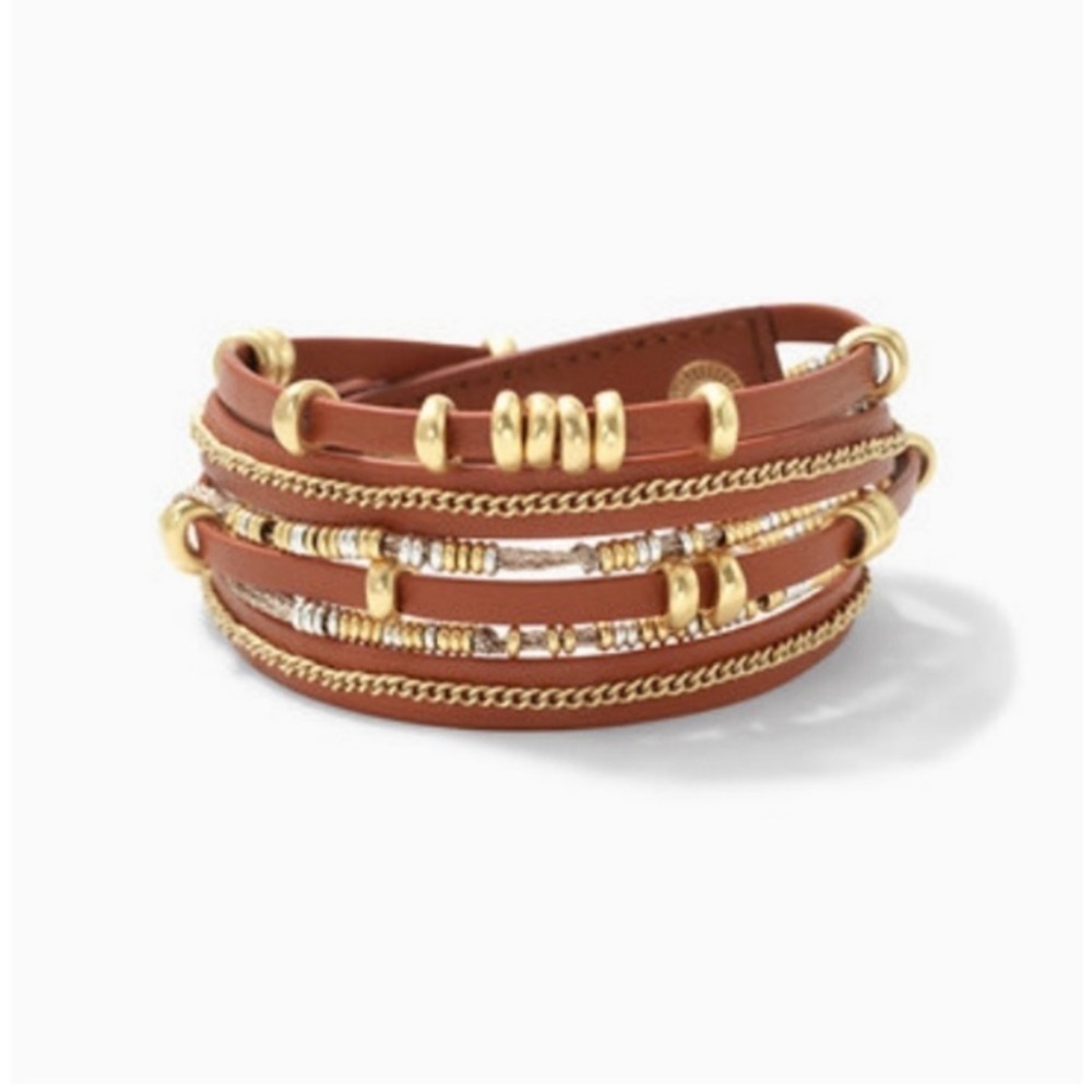 Stella and dot Maize Wrap Bracelet